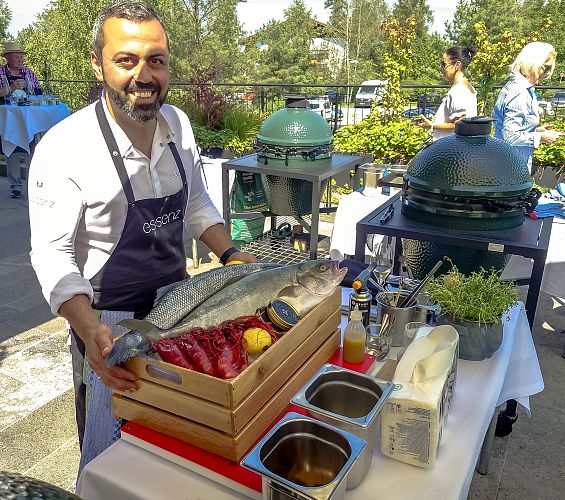 BBQ cooking class with 2 star chef Edip Sigl
